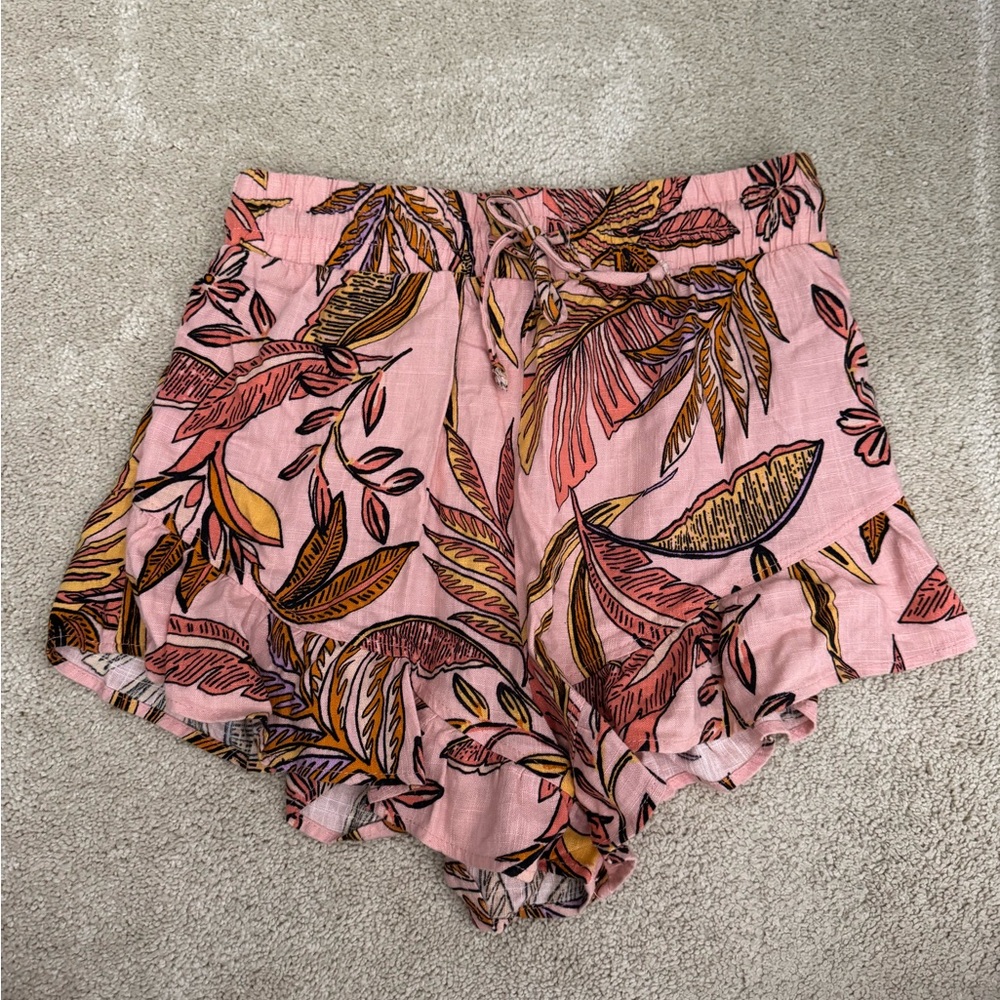 Floral Pink Women's Shorts